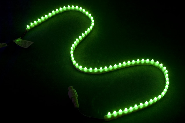 Светодиодная лента LED cartridge Clip Lights  24V green