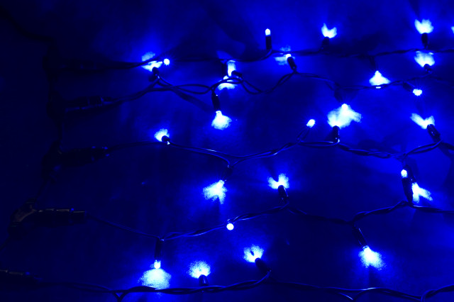 �������� ������������ ����� LED RCLS-2x1,5-24string blue