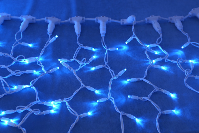   LED RCLS-2x3-24string blue