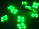 Светодиодная матрица DLBS-10x4 LED 12V green (10 модулей по 4 светодиода)