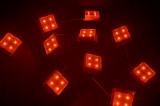 Светодиодная матрица DLBS-10x4 LED 12V red (10 модулей по 4 светодиода)