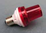   Strobe lamp cup 27 220V red