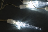 LED ICLR-25-4m-24V сосульки пластик белые