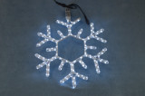 Световая светодиодная фигура LED Snowflake 53 белая